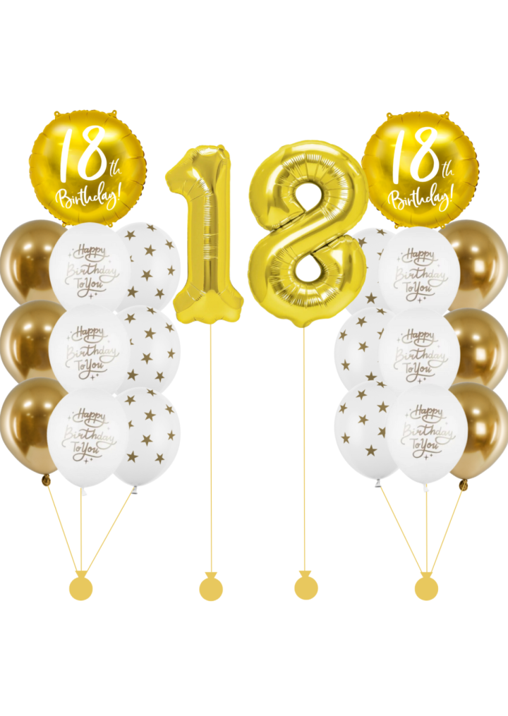 Zestaw DUŻY 18 white